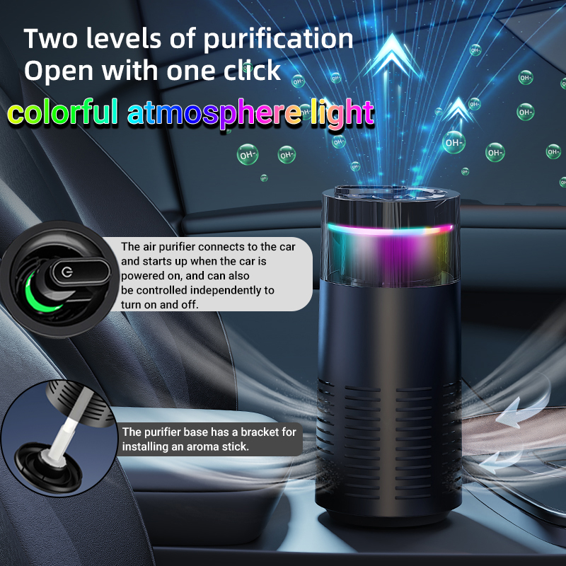 Mini Air Purifier with Aromath - Odor Eliminator Car review and price