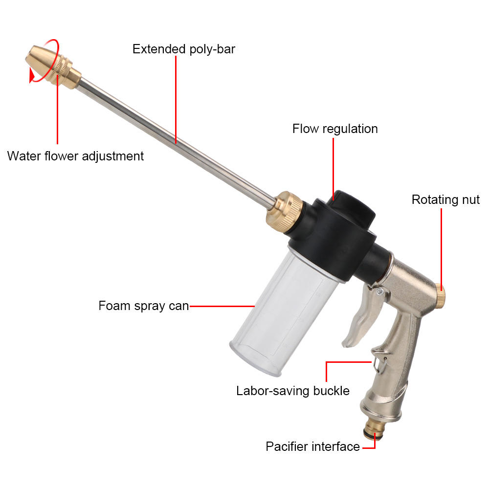 Long Foam Washer Car High Pres - Pressure Washer Foam Gun review and price