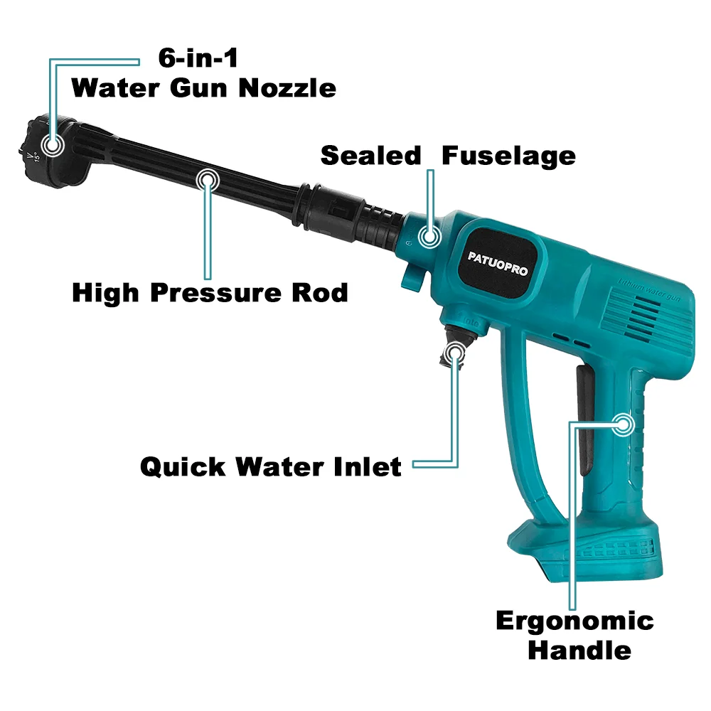 Cordless Car Washing Gun High  - Car Shampoo Ph review and price