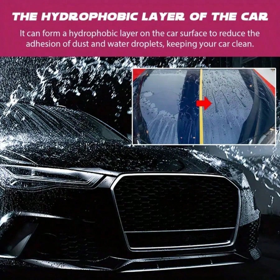 500ml Pink Foam Car Wash Soap, - Car Wax Ceramic Coating review and price