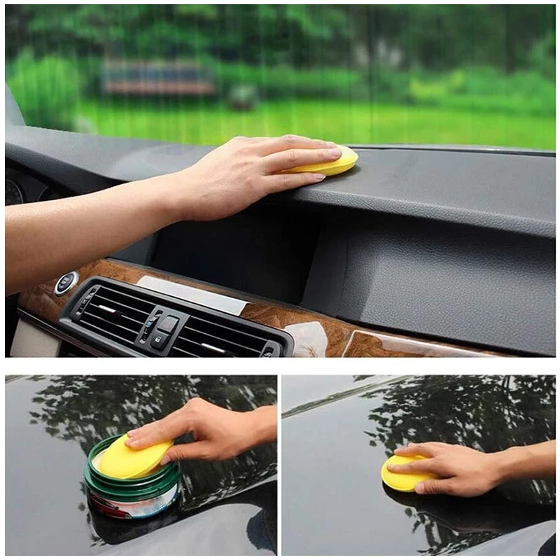 12Pcs Round Car Waxing Polish  - Wax Applicator Pad review and price