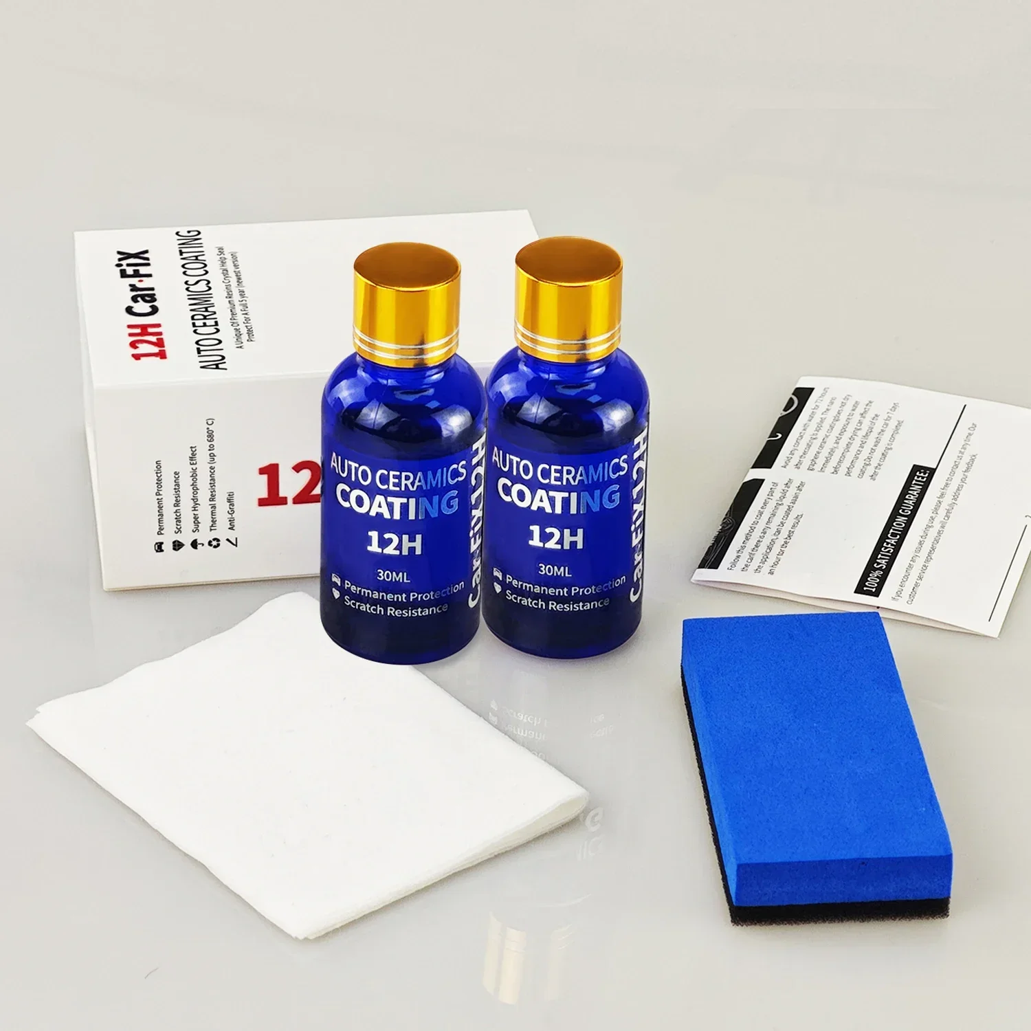2Pcs 12H Car Coating Polishing - Car Wax Ceramic Coating review and price