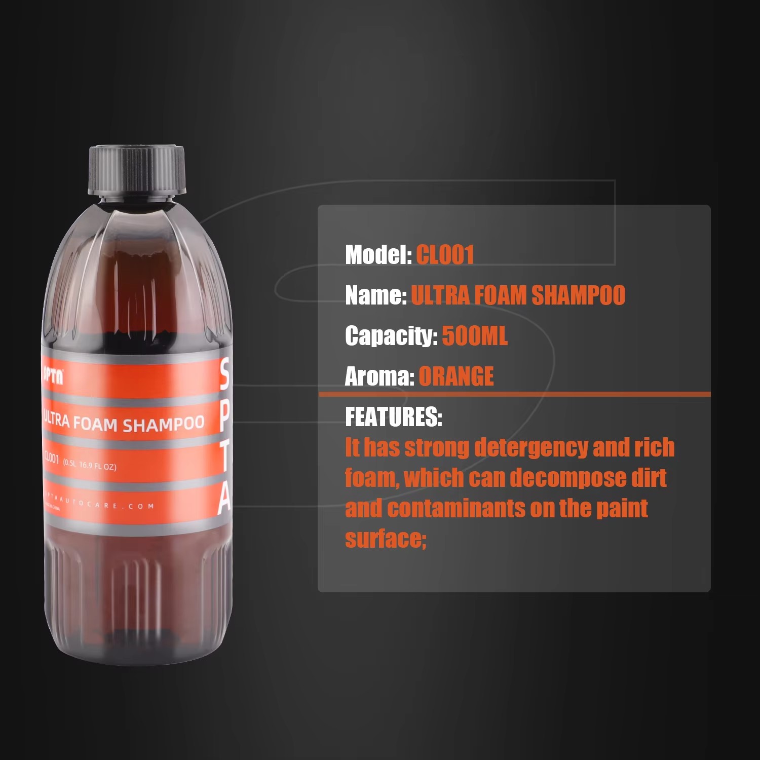SPTA Ultra Foam Shampoo (16 Oz - Car Shampoo Ph review and price